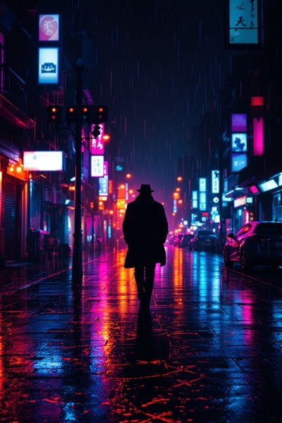 霓虹之下 海报